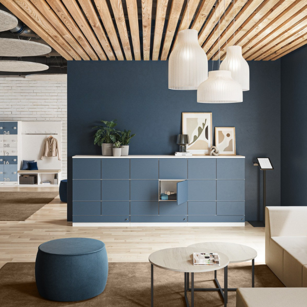 Smart blau